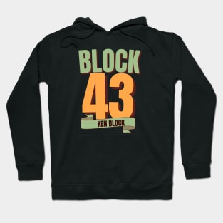 Ken block, retro, vintage Hoodie